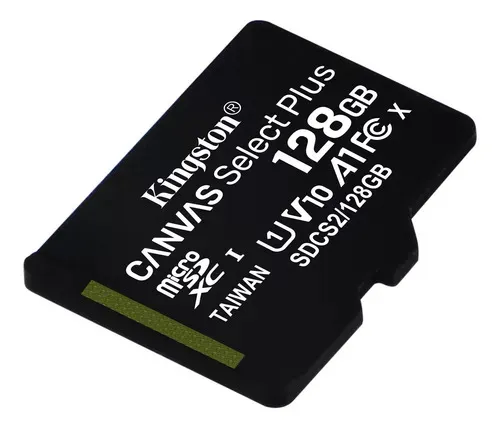 MEMORIA MICRO SD KINGSTON SDCS2/128GB NEGRA, vista 2